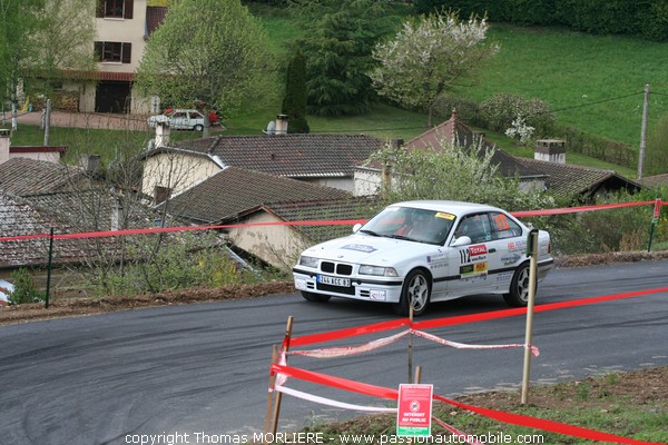 112 - ESCUDERO - BMW 325 IS (Rally Lyon Charbonniere 2009)