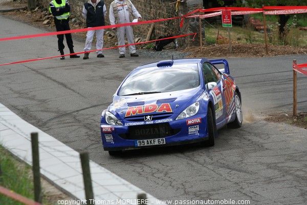 1 - SNOBECK - Peugeot 307 WRC (Rallye Lyon Charbonnieres)