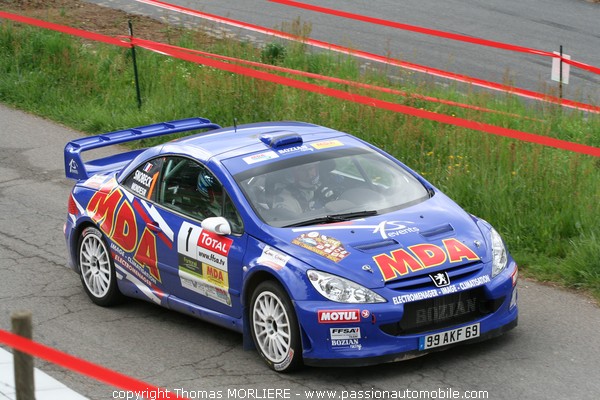1 - SNOBECK - Peugeot 307 WRC (Rally Lyon Charbonnieres 2009)