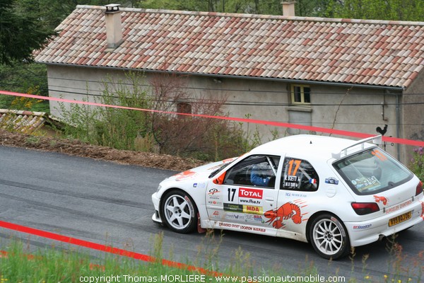 17 - BOETTI - Peugeot 306 Maxi (Rallye Lyon Charbonnieres 2009)
