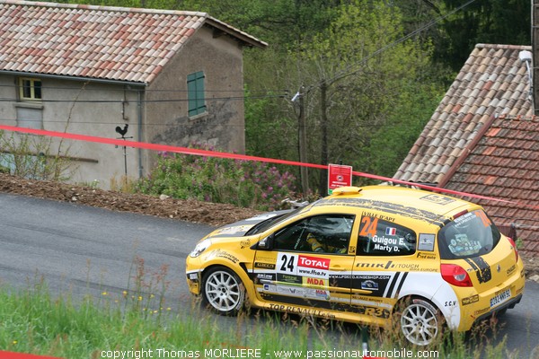 24 - CHAZEL TECHNOLOGIES - GUIGOU - Renault Clio R3 (Lyon Charbonnieres 2009)