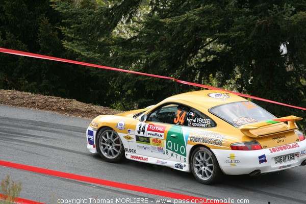 34 - VERICEL - Porsche (Rallye Lyon Charbonnieres 2009)