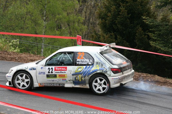 22 - AUTOMECA SPORT - PEZZUTTI - Peugeot 306 Maxi (Rallye Lyon Charbonnieres 2009)