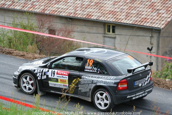 19 - BOUHOT - Opel Astra   (Rallye Lyon Charbonnieres 2009)