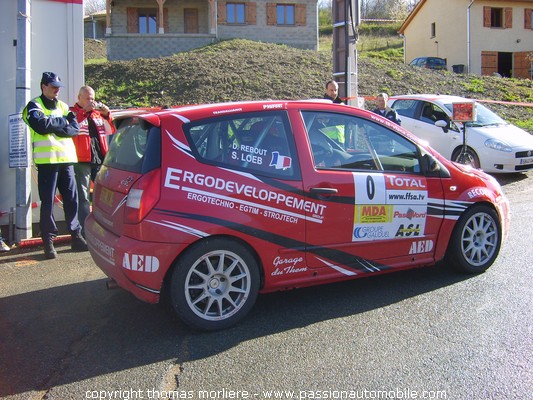 Sebastien LOEB Spciale Marchamp (Rallye Lyon Charbonnierres 2008)