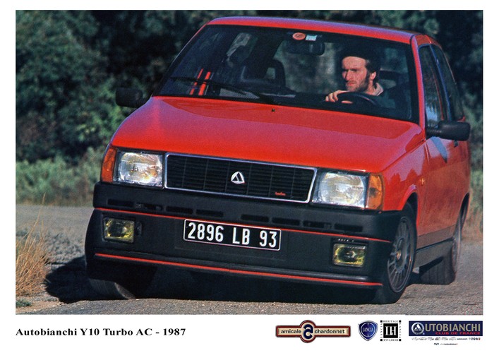 Autobianchi Y 10 Turbo AC 1987 (salon Retromobile 2010)