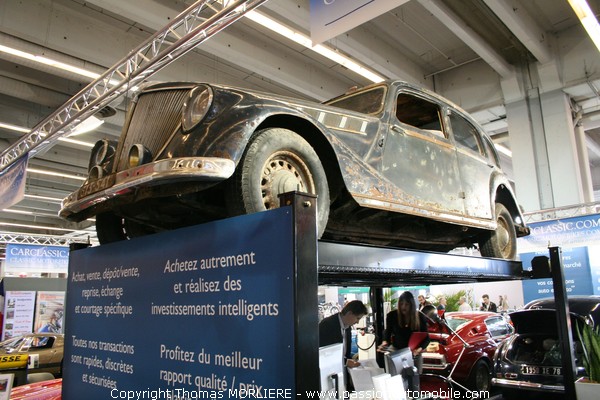 Renault Nervastella 1937 - Ex roi de Sude (Salon auto Retromobile 2009)