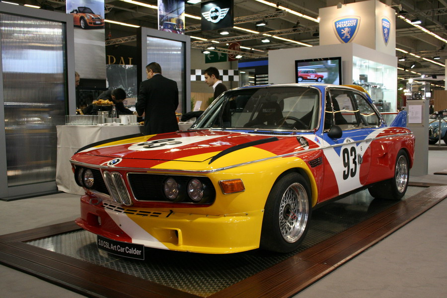 BMW 3.0 CSL Art Car Calder (RETROMOBILE 2007)