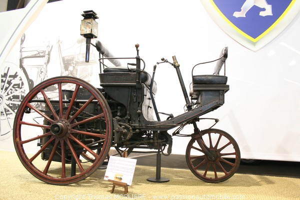 Tricyle  vapeur 1889 Peugeot Serpollet (Rtromobile 2009)