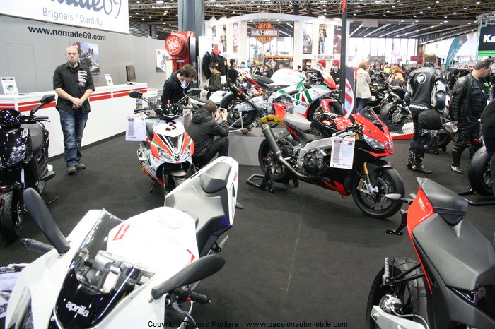 aprillia moto guzzi 2011 (Salon Moto de Lyon 2011)