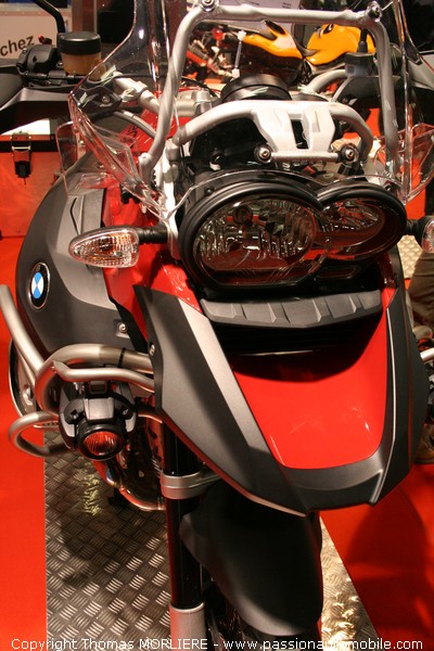 Moto BMW R 1200 GS Adventure (Salon de la moto de Lyon 2009)