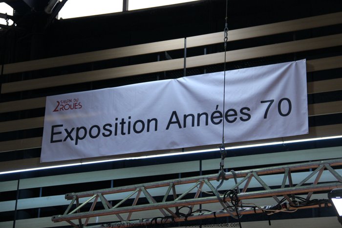 exposition moto annee 70 (Salon de la moto - 2 roues Lyon 2014)