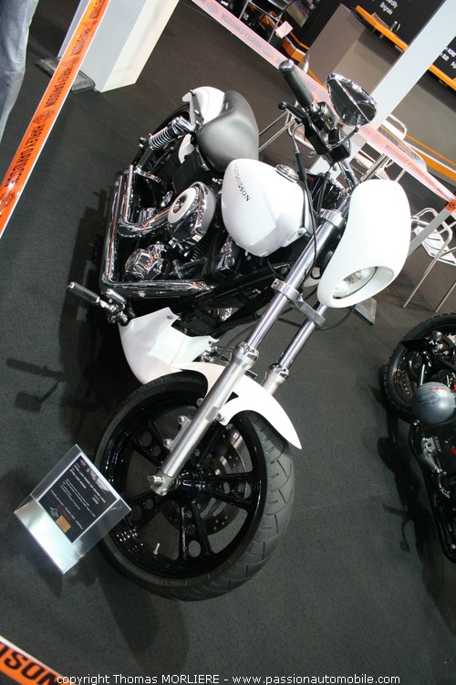 Harley davidson Dyna Low Rider 2002 - prpa moteur - Kit carrosserie (Salon 2 roues de Lyon 2010)