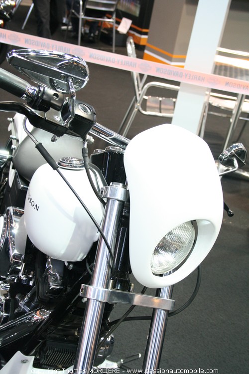 Harley davidson Dyna Low Rider 2002 - prpa moteur - Kit carrosserie (Salon Moto de Lyon 2010)