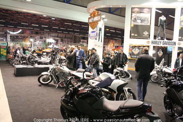 Moto harley-Davidson (Salon Moto de Lyon 2009)