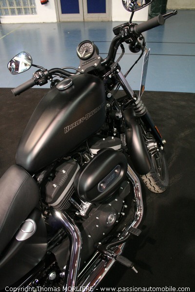 Harley Sportster iron XL 883 (Salon de la moto de Lyon 2009)
