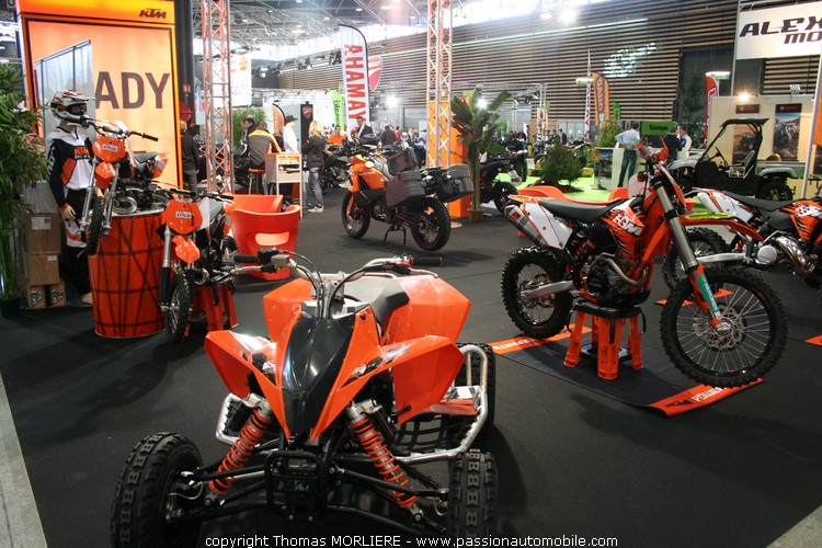 moto ktm (ktm au salon Moto de Lyon 2010)