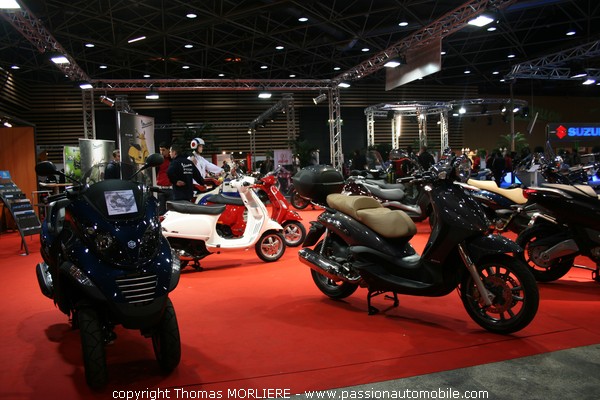Scooter Piaggio (Salon de la moto de Lyon 2008)