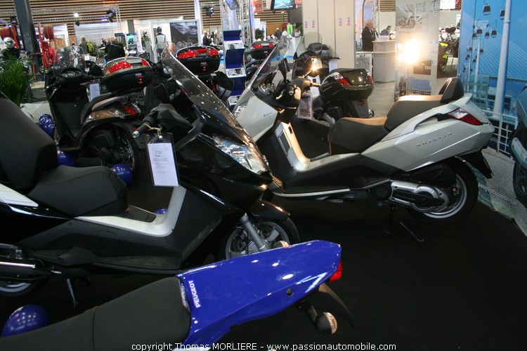 Stand Peugeot (Salon 2 roues de Lyon 2010)
