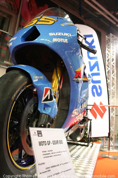 Suzuki Championnat du Monde Moto 2008 (Salon Moto de Lyon 2009)