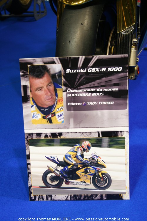 Suzuki GSX R 1000 Championnat du monde 2005 (Salon 2 roues - Quad Lyon 2010)