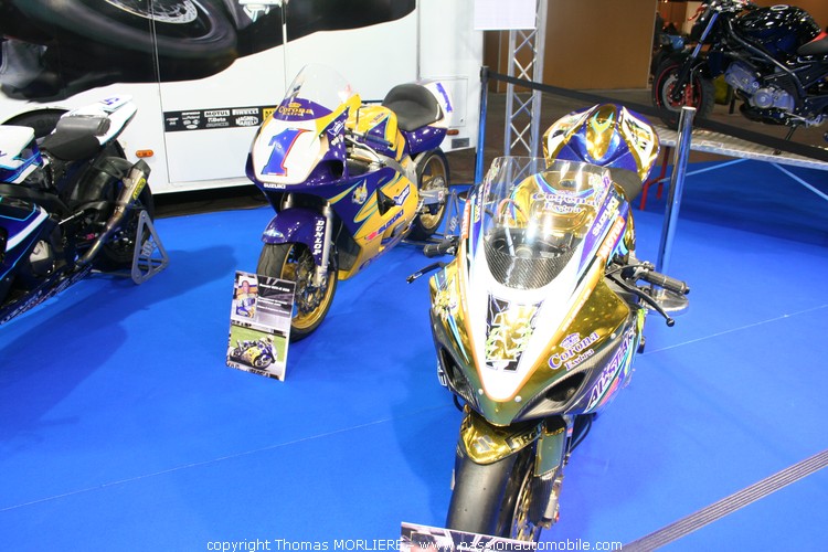 moto suzuki (Suzuki au Salon 2 roues de Lyon 2010)