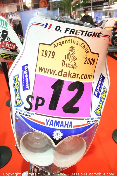 Yamaha Dakar 2009 - Fretign (Salon 2 roues de Lyon 2009)