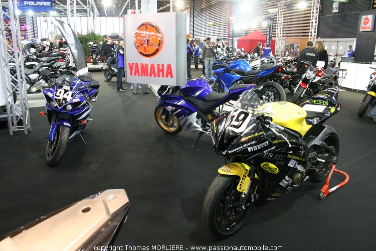 moto yamaha (yamaha au salon Moto de Lyon 2010)