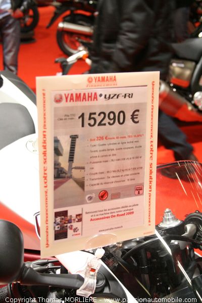 Yamaha YZF R1 2009 (Salon Moto de Lyon 2009)