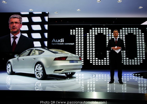 Audi SportBack Concept 2009 (SALON DE DETROIT)