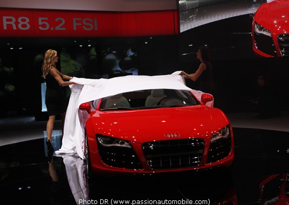 Audi R8 5.2 FSI (SALON DE DETROIT)