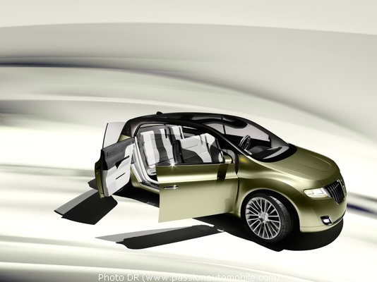 Concept-Car Lincoln C-Concept (SALON AUTO DE DETROIT 2009)