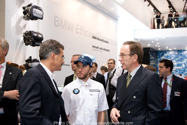 Nick Heidfeld BMW (Salon de Francfort 2007)