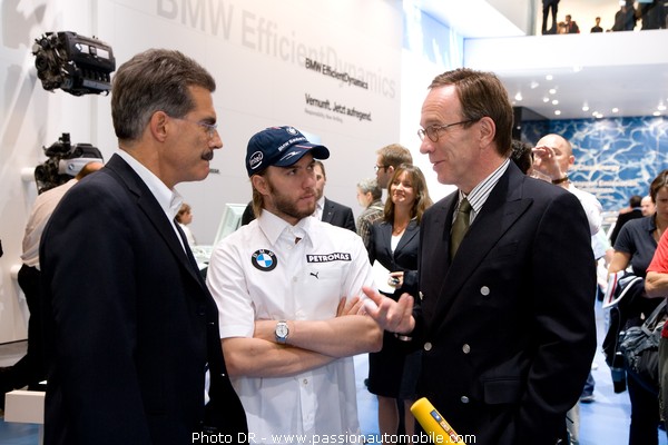 Nick Heidfeld BMW - Formule 1 2007 (Salon auto de Francfort 2007)