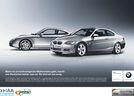 Publicité Porsche - BMW