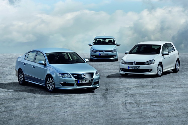 Volkswagen Blue Motion - Polo - Passat et Golf au Salon automobile de Francfort