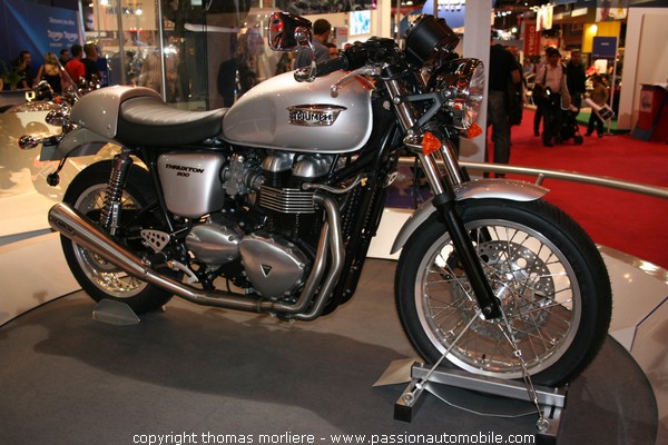 TRIUMPH THRUXTON 900 (2007) - Mondial de la Moto de Paris 2007 (Salon de la moto)