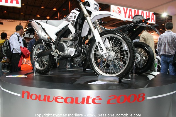 YAMAHA WR 250 R (2008) - Mondial de la Moto de Paris 2007 (Salon de la moto)