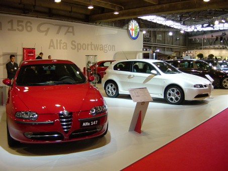 Stand Alfa Romeo (SALON AUTOMOBILE DE LYON 2003)