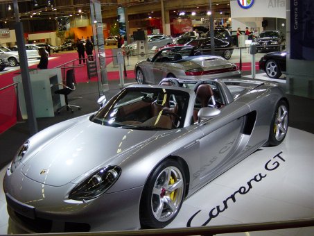 PORSCHE CARRERA GT (SALON AUTOMOBILE DE LYON 2003)