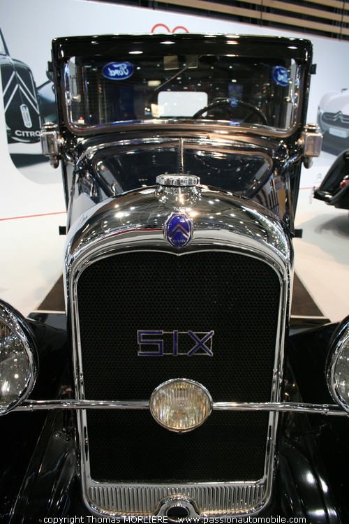 Citroen C6E Coup de ville 1929 (Citroen - 90 ans d'innovation - Salon Lyon 2009)