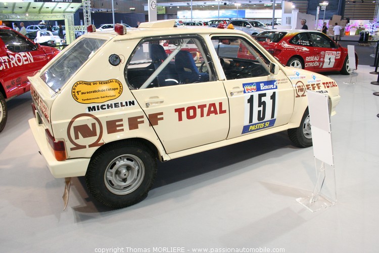 Citroen Visa Neff Total - 6 me rallye Paris-Alger-Dakar 1984 (Citroen - 90 ans d'innovation - Salon Lyon 2009)