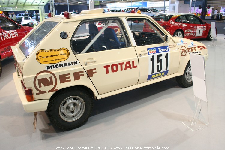Citroen Visa Neff Total - 6 me rallye Paris-Alger-Dakar 1984 (Salon de l'auto de Lyon)