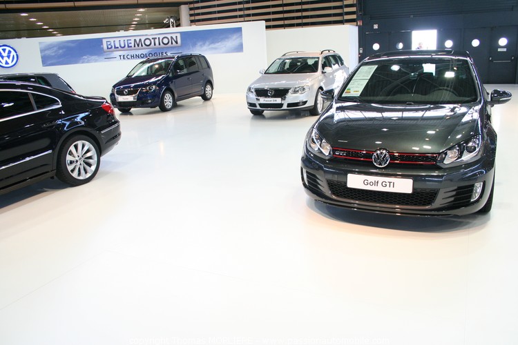 Stand Volkswagen (salon automobile de Lyon 2009)