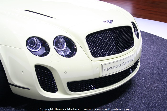 Bentley au salon de Genve 2010