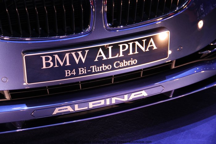 bmw alpina b4 bi turbo cabrio 2014 (salon de l'auto de geneve 2014)