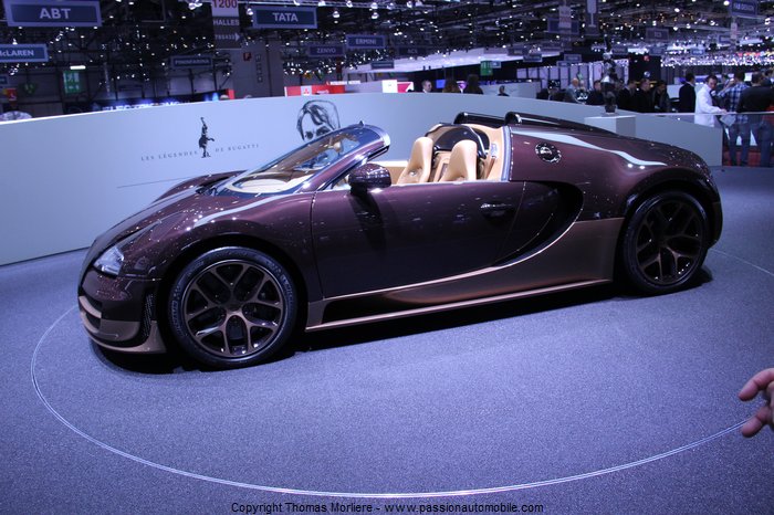 bugatti veyron les legendes de bugatti 2014 (salon de l'auto de geneve 2014)
