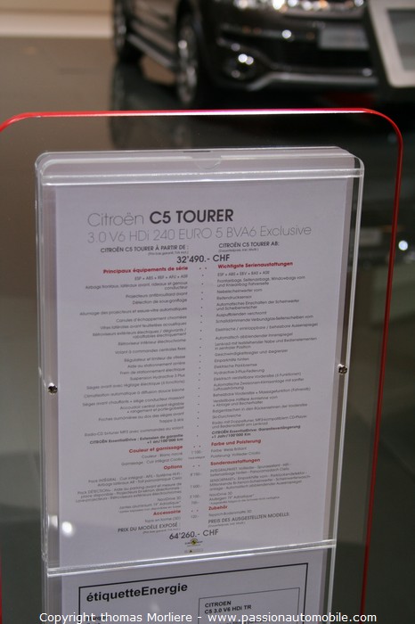 Citroen C5 Tourer 2010 (Salon Auto de Genve 2010)