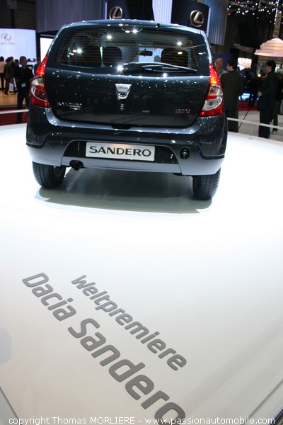 Dacia Sandero (Salon de Geneve 2008)