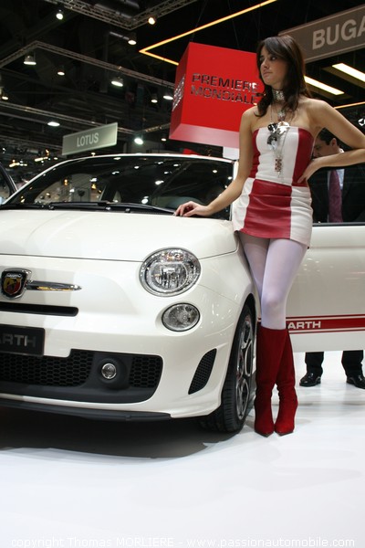 Fiat 500 Abarth 2008 (Salon automobile de Genve 2008)